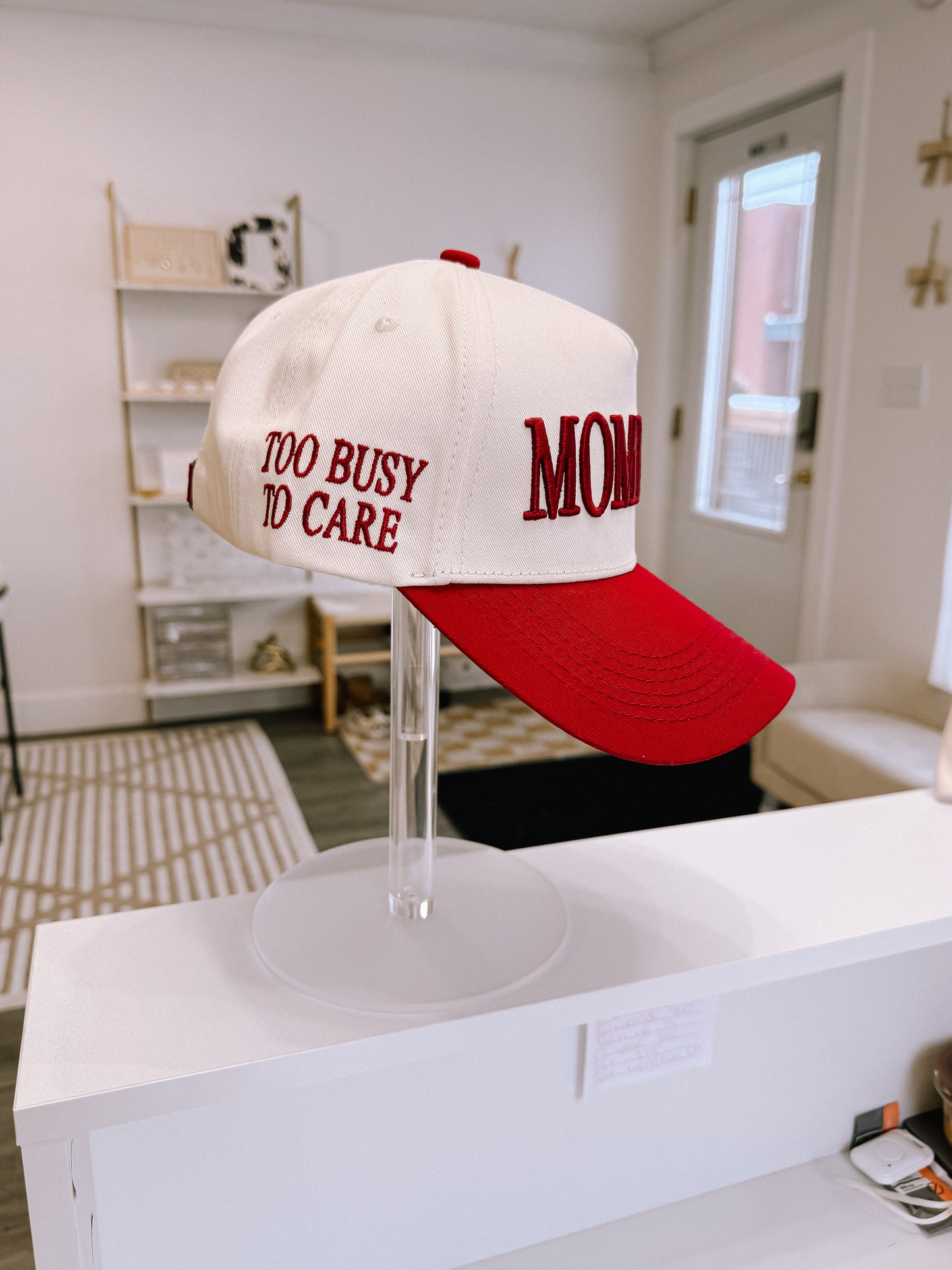 MOMMIN’ too busy to care